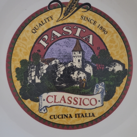 Vintage Large Italian CIC Ceramic Pasta Classico Serving Bowl - Picture 3 of 7